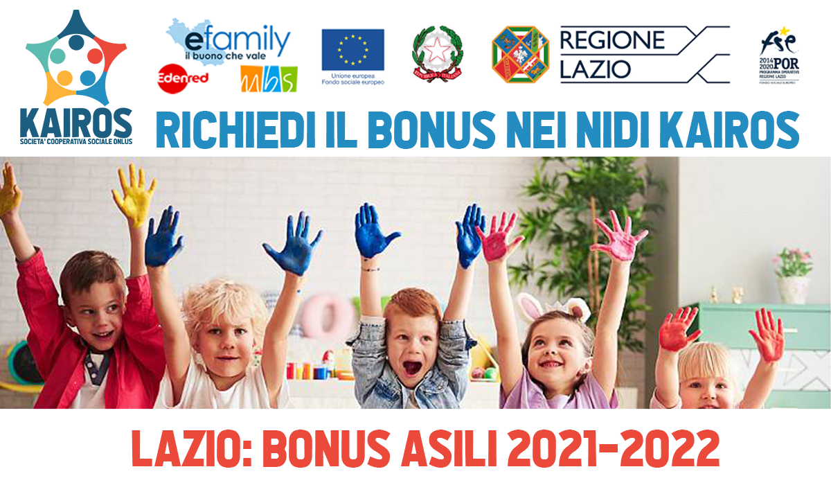 Bonus Asili Regione Lazio 2021-2022