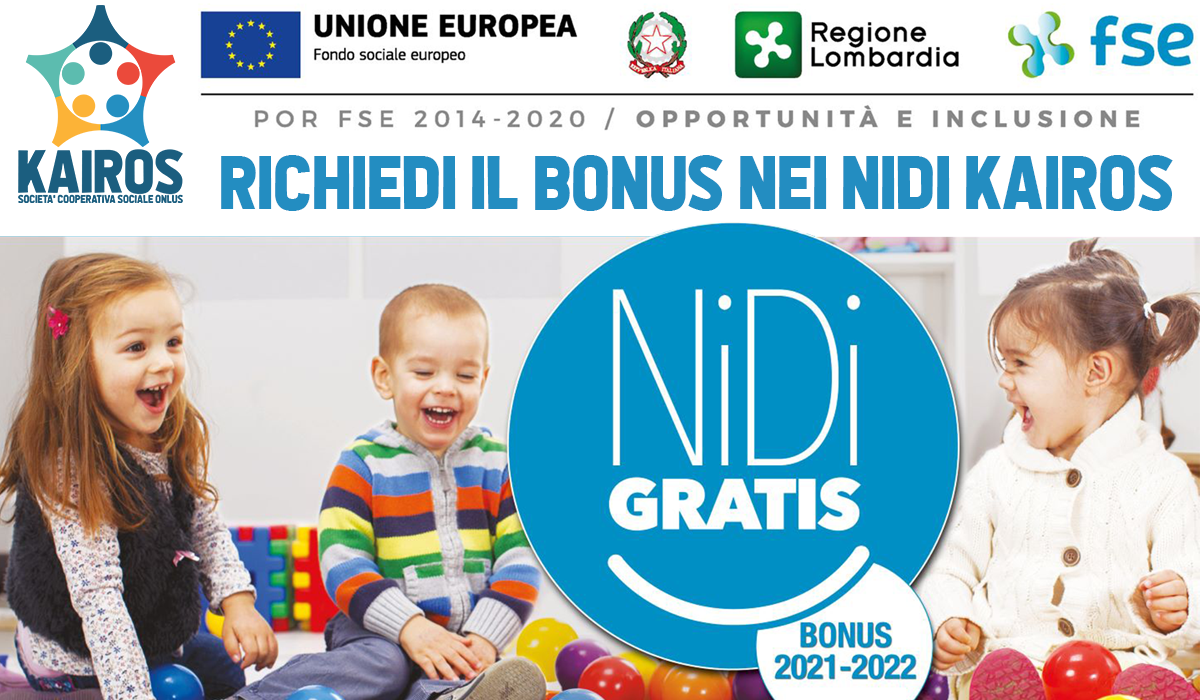 Nidi gratis Regione Lombardia - Bonus 2021-2022